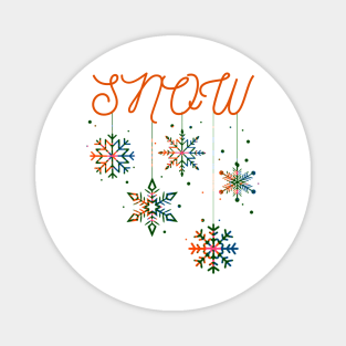 Snowfall Magnet